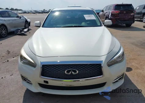 2015 Infiniti Q50 Premium from USA, damaged, VIN JN1BV7AP9FM354764